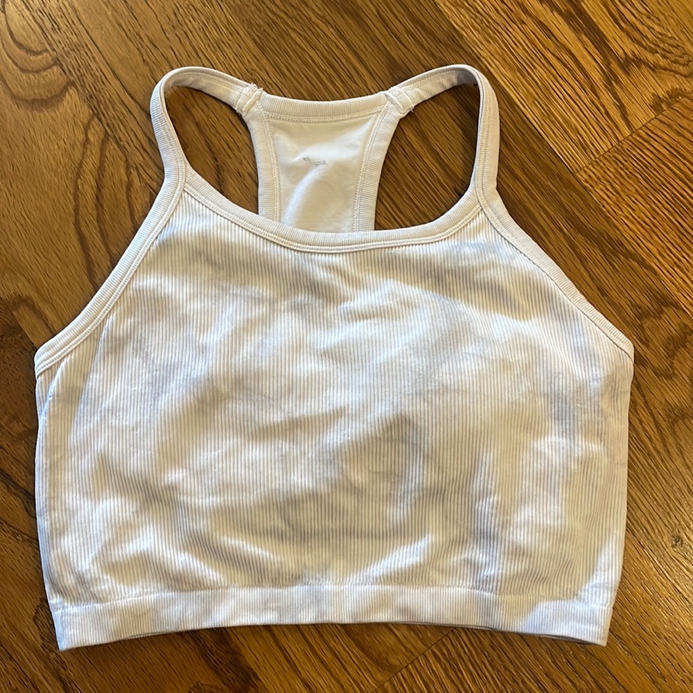 Tank top/camo/built in bra